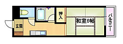 SENSEMIYAKOJIMA 1Kの間取図画像
