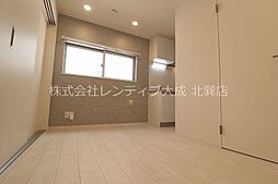 ハーモニーテラス大今里南II 2階1DKのリビング/ダイニング