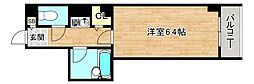 ビラ菱屋西 1Kの間取図画像