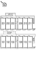 レオパレスサニーハイツII 105 ｜ 兵庫県姫路市書写1182-1（賃貸アパート1K・1階・23.18㎡） その15