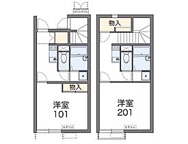 レオネクストコナ＆サンI 102 ｜ 兵庫県明石市二見町福里（賃貸アパート1K・1階・23.27㎡） その2