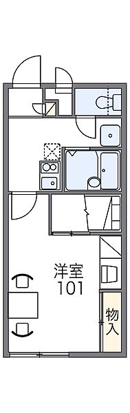 レオパレスＴＩＡ　II 202｜兵庫県姫路市書写(賃貸アパート1K・2階・22.70㎡)の写真 その2