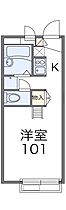 レオパレスビオトープ 107 ｜ 兵庫県姫路市城見町（賃貸アパート1K・1階・19.87㎡） その2