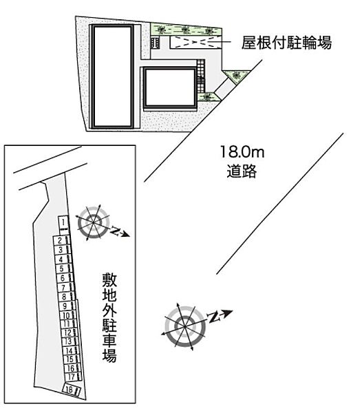 レオパレスアメイシャ 107｜兵庫県小野市片山町(賃貸アパート1K・1階・23.18㎡)の写真 その15