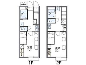 レオパレスユニコム 202 ｜ 兵庫県加古川市加古川町南備後172-4（賃貸アパート1K・2階・26.08㎡） その2