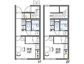 レオパレス昭和町 206 ｜ 兵庫県豊岡市昭和町2-4（賃貸アパート1K・2階・28.15㎡） その2