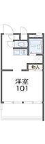 レオパレス北野 204 ｜ 兵庫県姫路市仁豊野624-3（賃貸アパート1K・2階・23.18㎡） その2