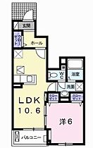 サンセールVII 102 ｜ 兵庫県加東市下滝野 1丁目（賃貸アパート1LDK・1階・41.24㎡） その2