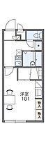 レオパレスフラワー三木 107 ｜ 兵庫県三木市大村字谷後891（賃貸アパート1K・1階・23.18㎡） その2