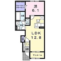 セレーネ 102 ｜ 兵庫県加東市社（賃貸アパート1LDK・1階・50.16㎡） その2