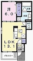 パティオ・プリマベラ 101 ｜ 兵庫県西脇市野村町（賃貸アパート1LDK・1階・45.09㎡） その2