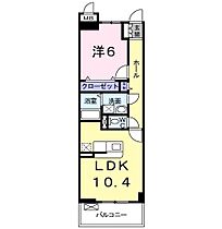 グラン・アビタシオン 204 ｜ 兵庫県明石市大久保町大窪（賃貸マンション1LDK・2階・42.38㎡） その2