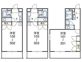 レオパレスＴＯＭＯＭＡＴＳＵ 301 ｜ 兵庫県明石市相生町 2丁目2-10（賃貸マンション1K・3階・29.81㎡） その2