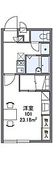 レオパレス中久II 1階/105