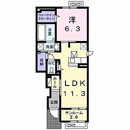 メゾン・シャトンII 1階