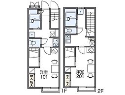 レオパレスゴールドリバー 2階