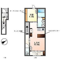 サンフェリーチェS 2階