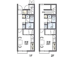 レオパレスＫ 2階/208