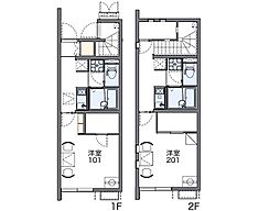 レオネクスト昭和町II 2階