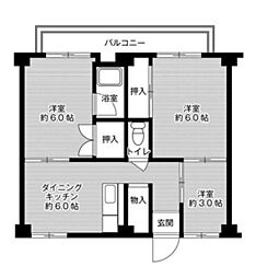 ビレッジハウス東二見 1階