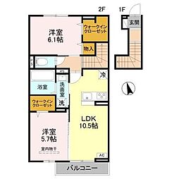 D-ROOM江井島 2階/202