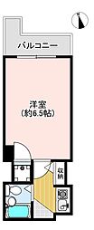 ベルトピア手柄1 ワンルームの間取図画像