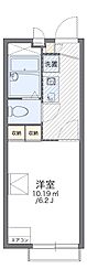 レオパレス中友5 1Kの間取図画像
