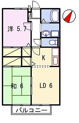 ハッピーバード円山_間取り_0