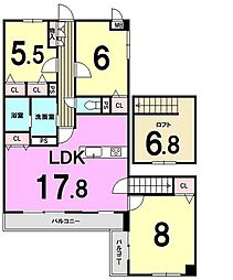間取図画像 3SLDK