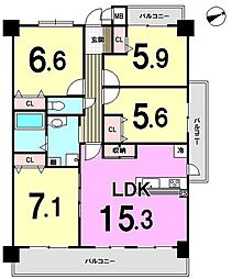 間取図画像 4LDK