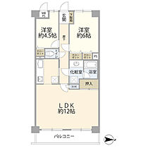 ダイアパレス草加旭町(0004739)  ｜ 埼玉県草加市旭町5丁目（賃貸マンション2LDK・2階・60.42㎡） その2