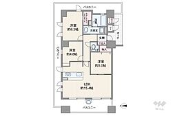 間取図画像 3LDK