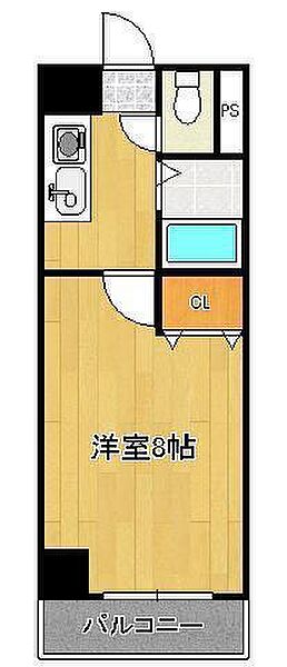 アリビオ八幡 ｜福岡県北九州市八幡東区前田1丁目(賃貸マンション1K・4階・23.37㎡)の写真 その2