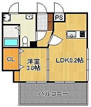 Basic B.L.D YAHATA  ｜ 福岡県北九州市八幡東区中央2丁目（賃貸マンション1LDK・12階・35.00㎡） その2