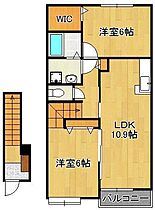 クレメント清田  ｜ 福岡県北九州市八幡東区清田1丁目（賃貸アパート2LDK・2階・57.21㎡） その2