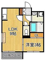 Ｋａｔｚｅ戸畑  ｜ 福岡県北九州市戸畑区新池2丁目（賃貸アパート1LDK・2階・30.26㎡） その2