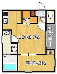 ビブレ九工大前 2階