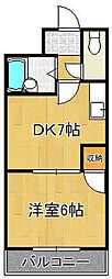 間取図画像 1DK