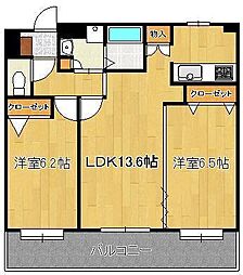 ニューリバー九工大駅前 2階