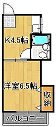 徳永ハイツ 3階/-