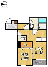 Crecia春の町 2階