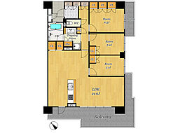 照葉テラスパークカーサ02 3LDKの間取図画像
