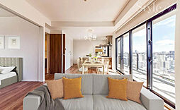 アンアージュ白壁 12階2LDKのリビング/ダイニング