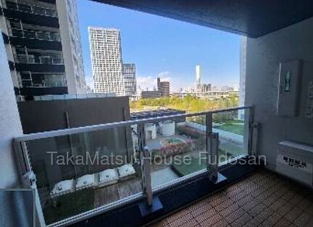 バルコニー ワールドシティタワーズ　キャピタルタワー 4階部分 4階/-