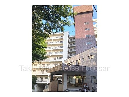 高低差を活かして建てられており、エントランス周りも贅沢な造りとなっております。