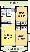 サンモール88 301 ｜ 徳島県小松島市金磯町5（賃貸マンション2LDK・3階・55.51㎡） その2