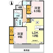 グランモア那賀川　A棟 102 ｜ 徳島県阿南市那賀川町工地239-3（賃貸アパート2LDK・1階・59.90㎡） その2