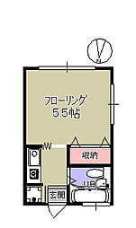 間取図画像 ワンルーム