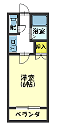 間取図画像 1K