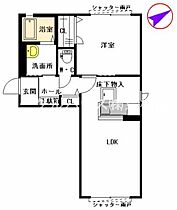 パークヒル・やよい 101 ｜ 佐賀県鳥栖市弥生が丘６丁目391（賃貸アパート1LDK・1階・41.17㎡） その2